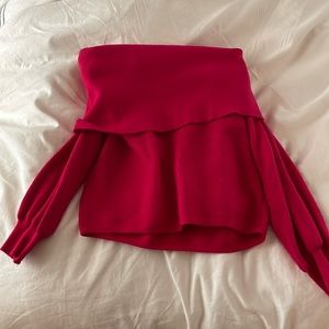 off the shoulders top